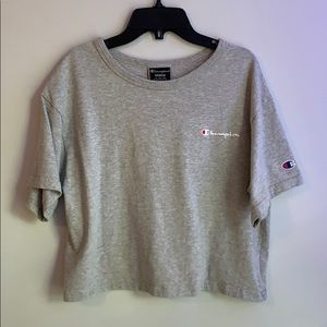Champion cropped shirt!